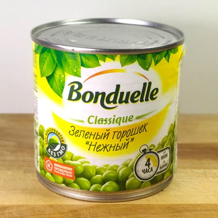 Bonduelle  - горошек консервированный